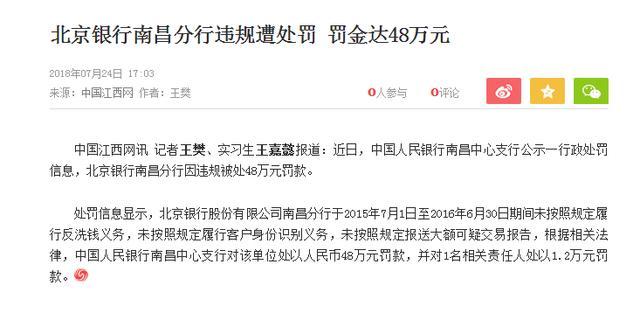 高密惠民村镇银行违规遭罚24万，未履行客户身份识别义务